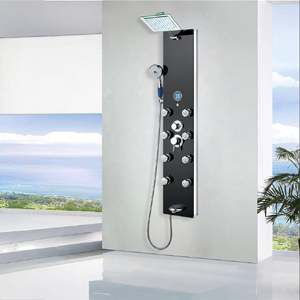 Massage Shower Panel System with Full Body Shower Jets
